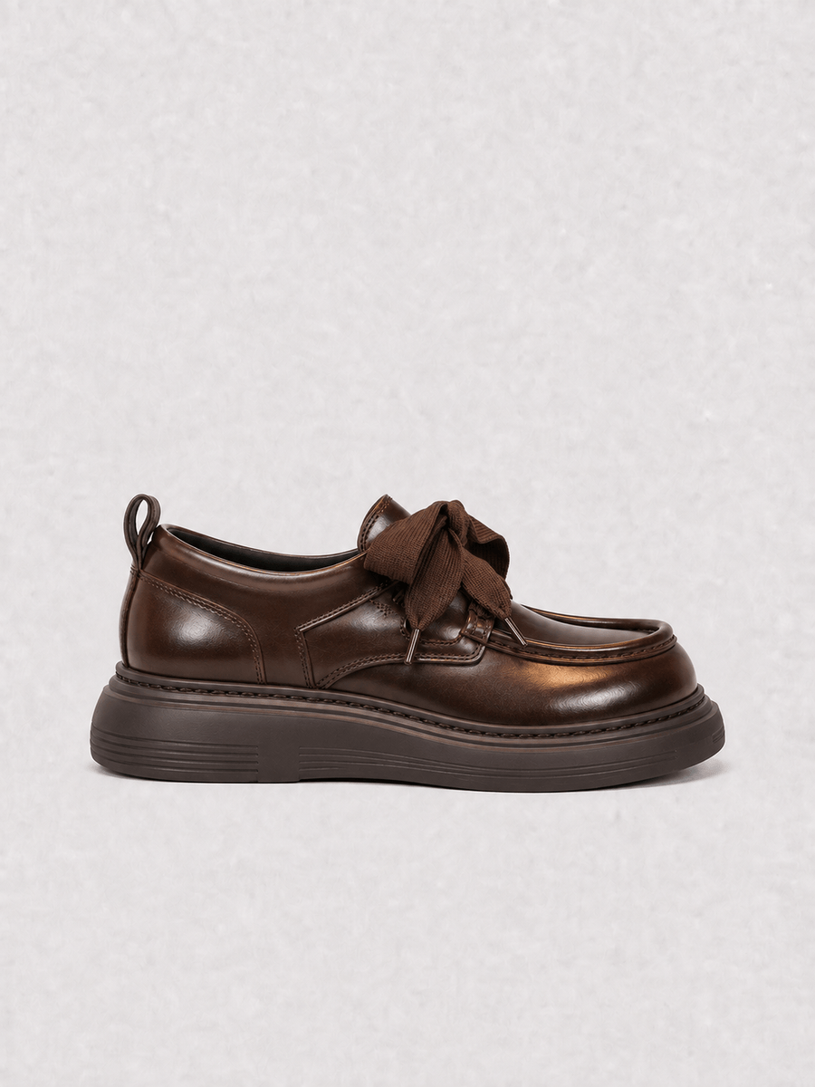 Casa Bellori Agathe – Mocassin marron enfant fille