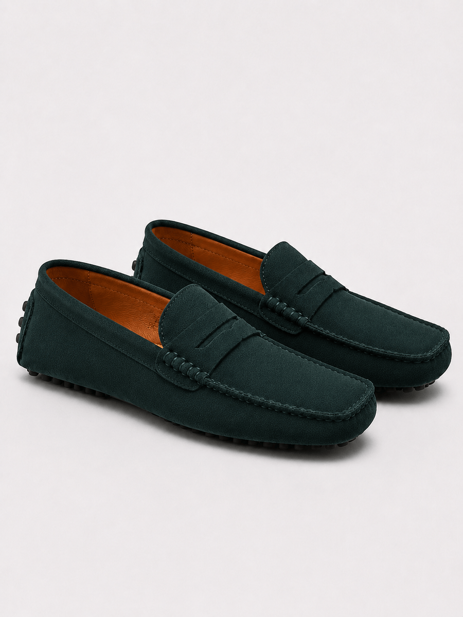 Casa Bellori Alexis – Mocassin en daim souple homme