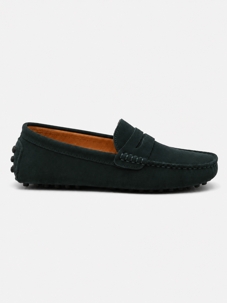 Casa Bellori Alexis – Mocassin en daim souple homme