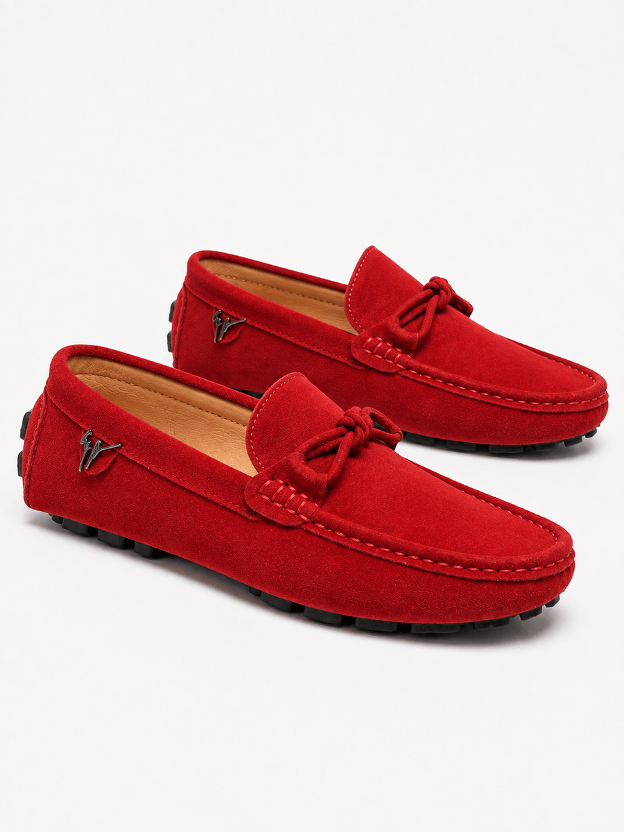 Casa Bellori Axel – Mocassin en daim homme