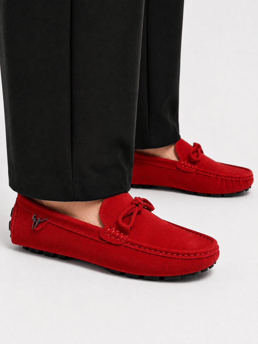 Casa Bellori Axel – Mocassin en daim homme