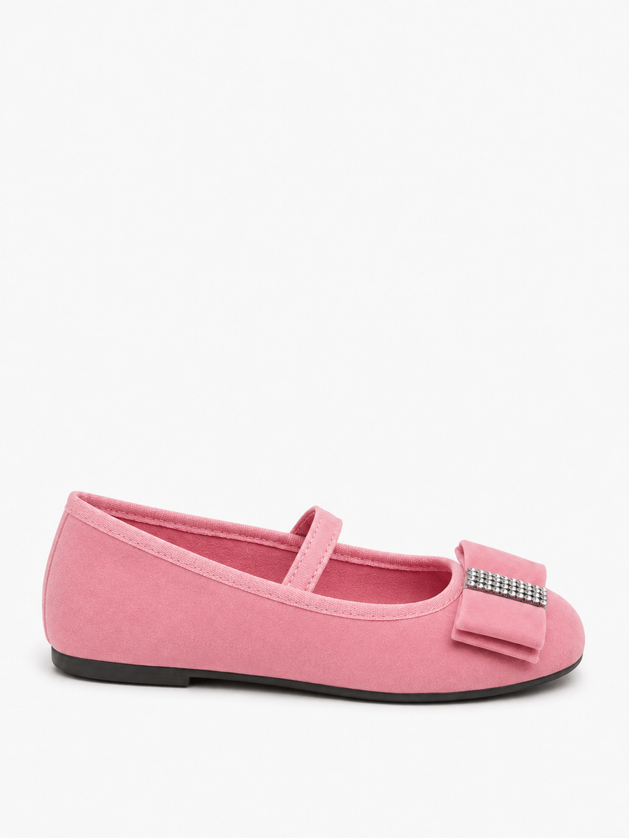 Casa Bellori Camille – Mocassin rose enfant fille