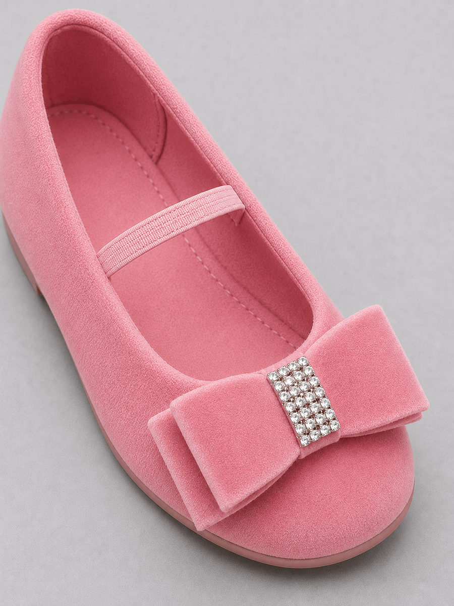 Casa Bellori Camille – Mocassin rose enfant fille