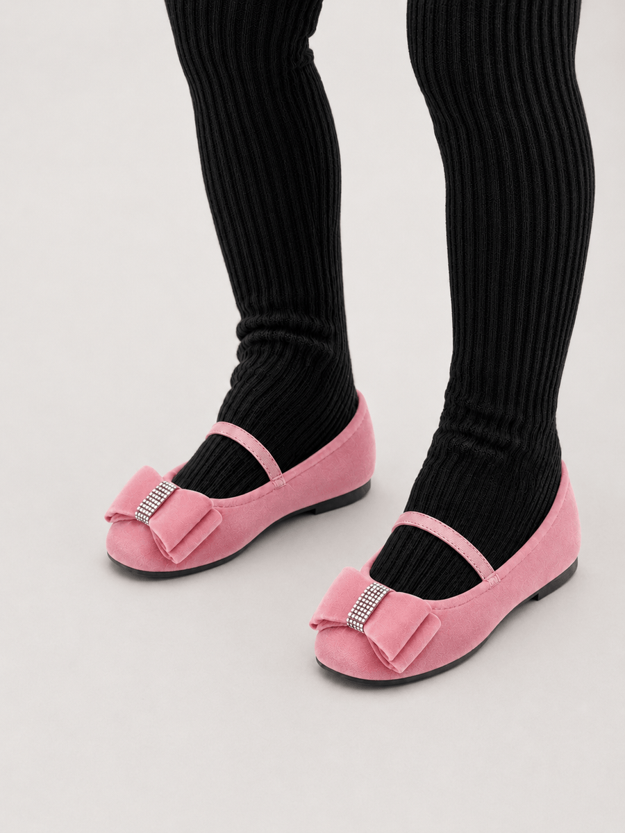 Casa Bellori Camille – Mocassin rose enfant fille