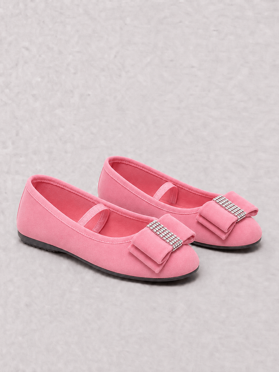 Casa Bellori Camille – Mocassin rose enfant fille