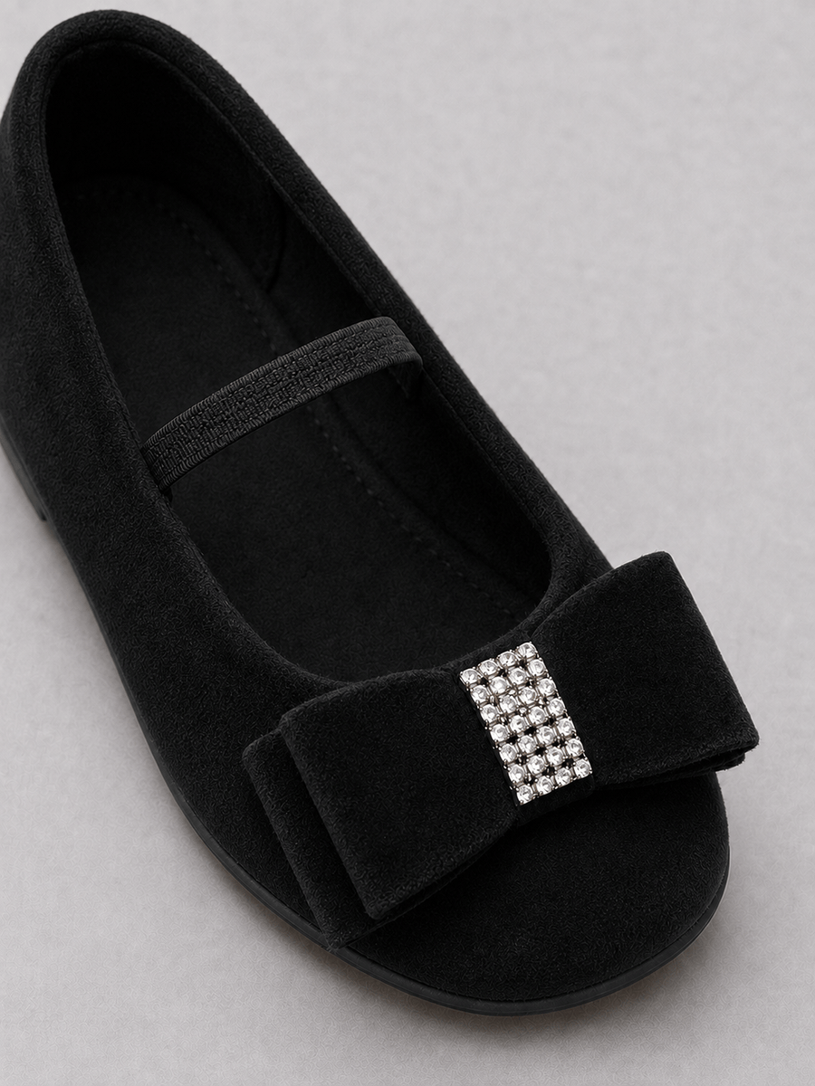Casa Bellori Chloé – Mocassin noir enfant fille