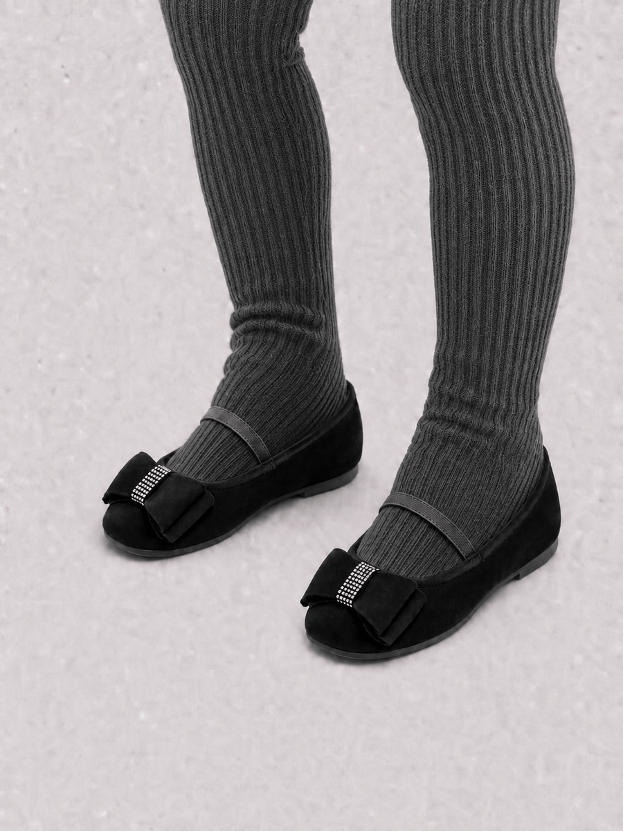 Casa Bellori Chloé – Mocassin noir enfant fille