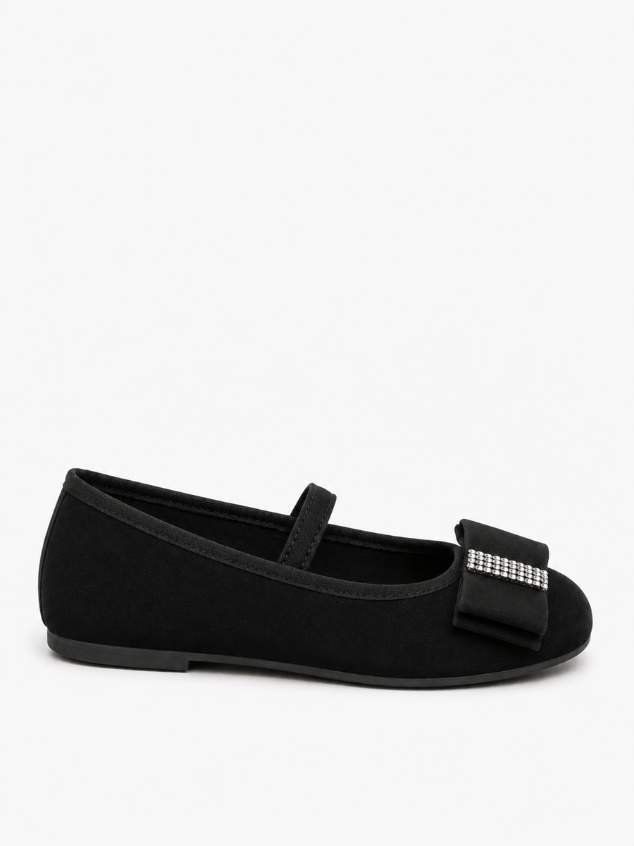Casa Bellori Chloé – Mocassin noir enfant fille