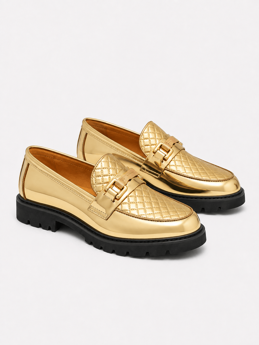 Casa Bellori Côme – Mocassin doré homme