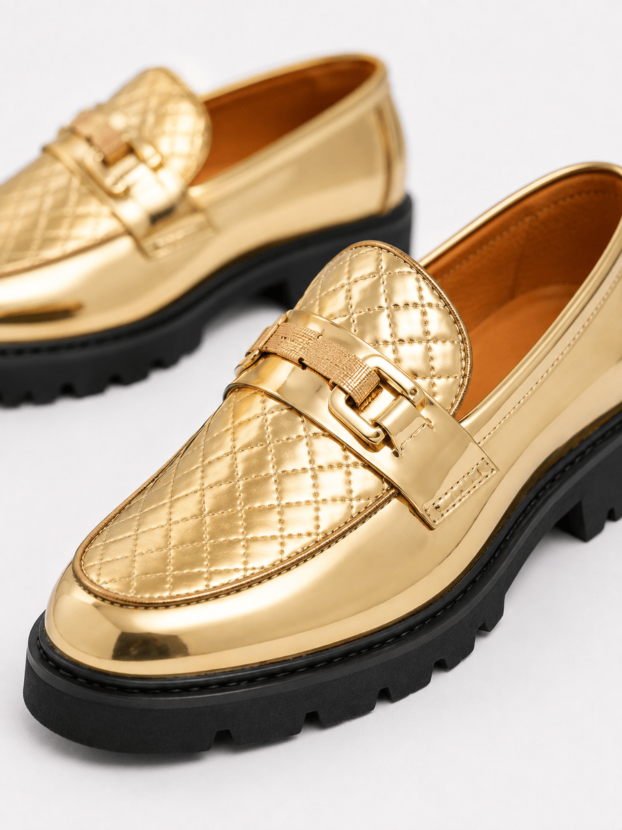 Casa Bellori Côme – Mocassin doré homme