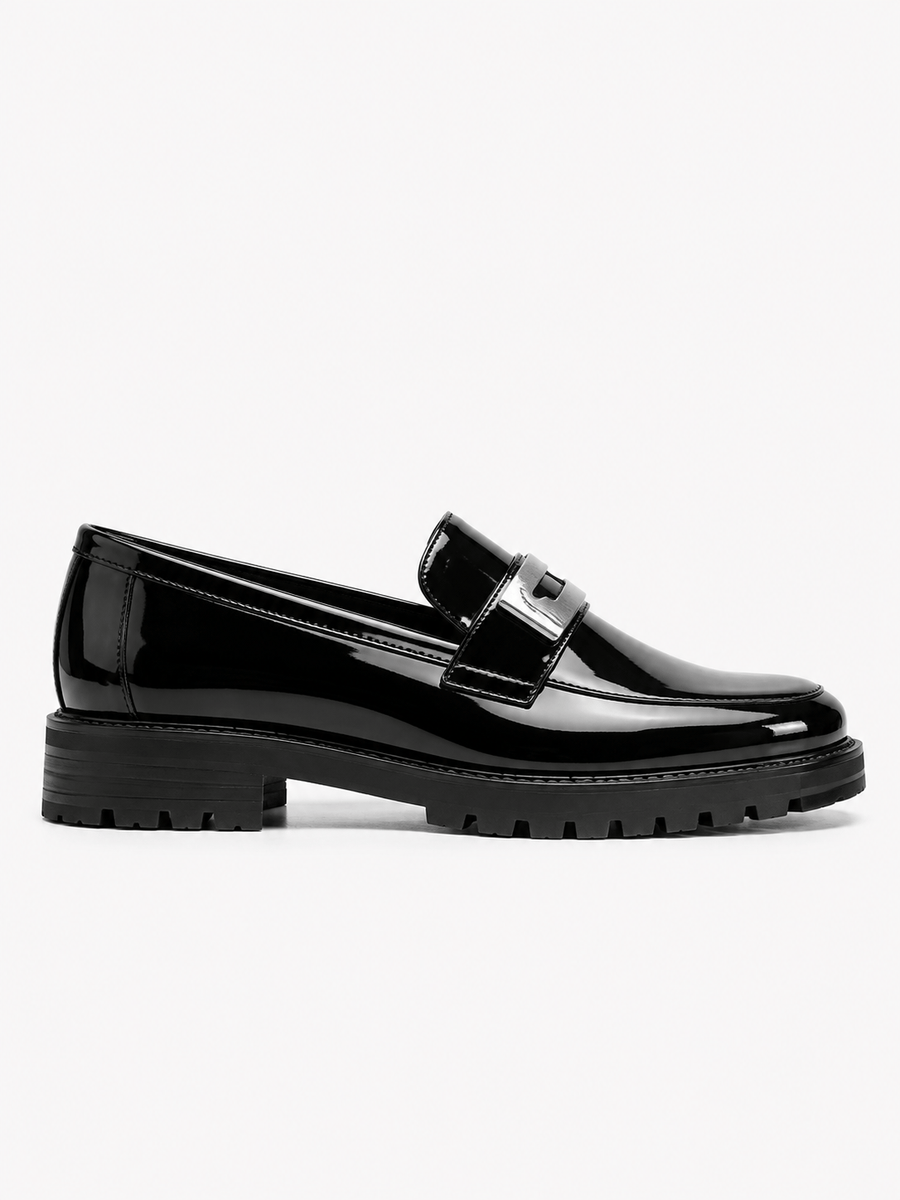 Casa Bellori Cyprien – Mocassin noir épais homme