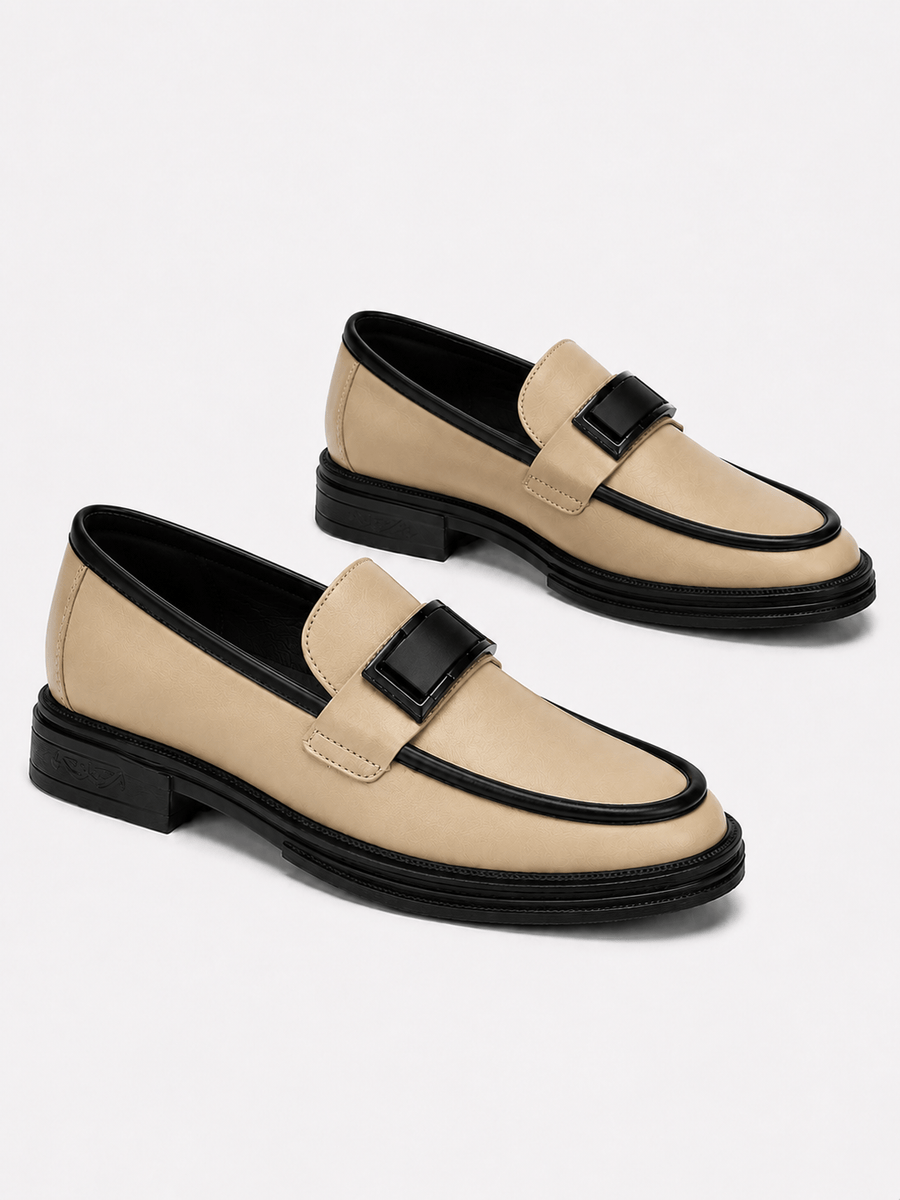 Casa Bellori Fabien – Chaussure business kaki homme