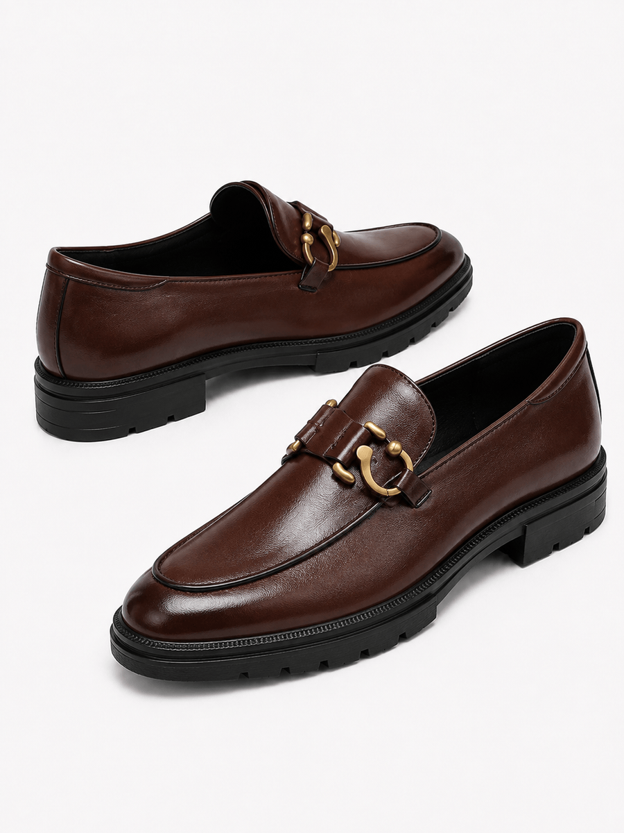 Casa Bellori Firmin – Mocassin rond marron homme