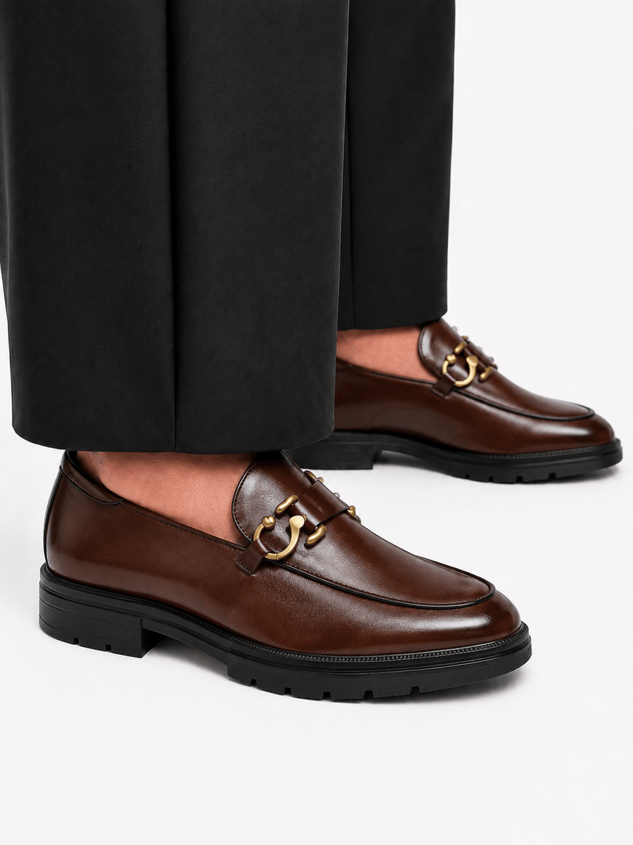 Casa Bellori Firmin – Mocassin rond marron homme