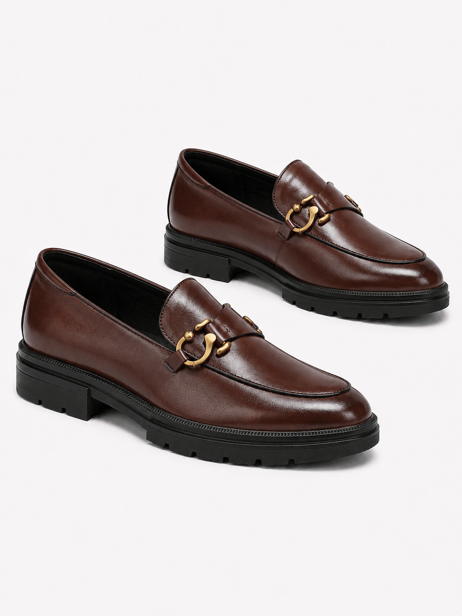 Casa Bellori Firmin – Mocassin rond marron homme
