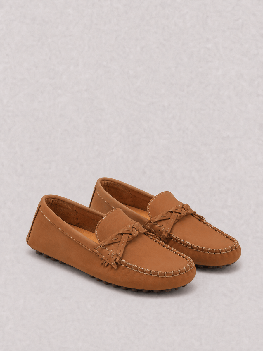 Casa Bellori Gabin – Mocassin marron enfant garçon
