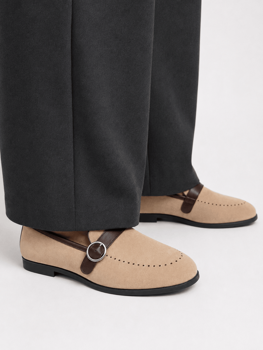 Casa Bellori Hugo – Mocassin homme à boucle en cuir