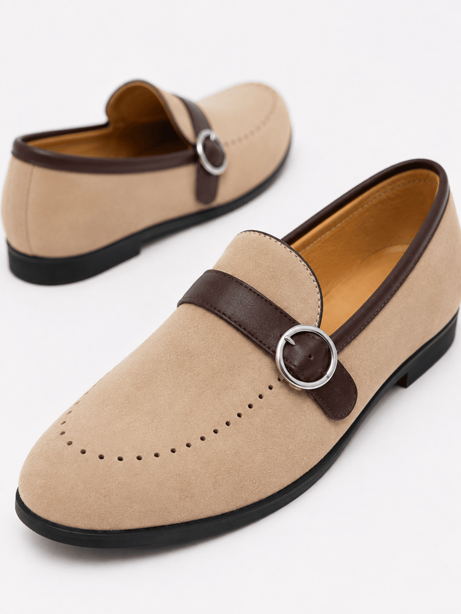 Casa Bellori Hugo – Mocassin homme à boucle en cuir