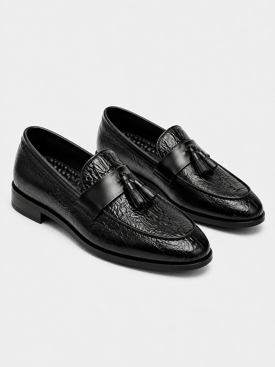 Casa Bellori Jean – Mocassin à pampilles homme