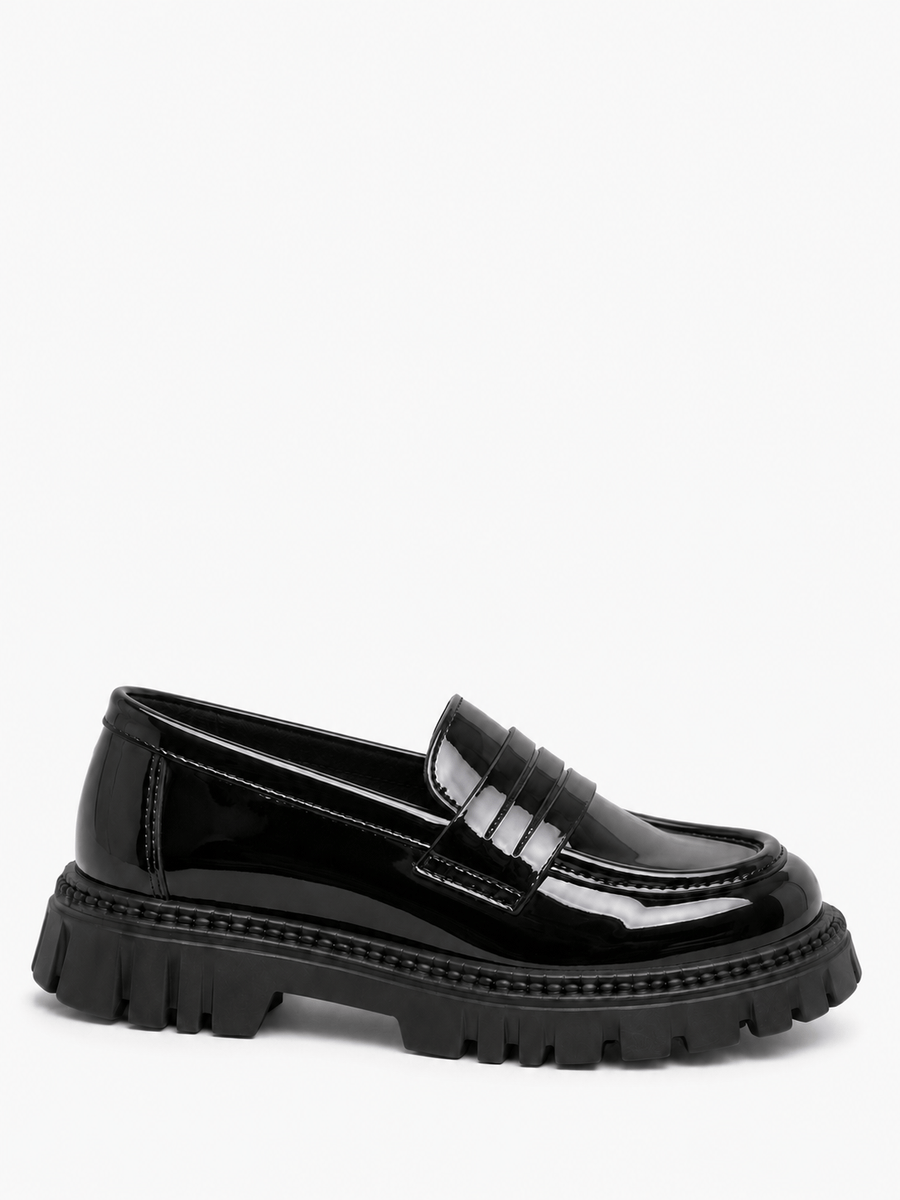 Casa Bellori Justine – Mocassin noir enfant
