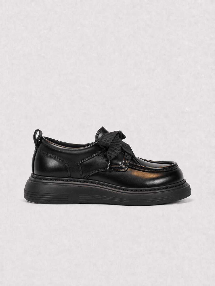 Casa Bellori Louise – Mocassin noir enfant fille