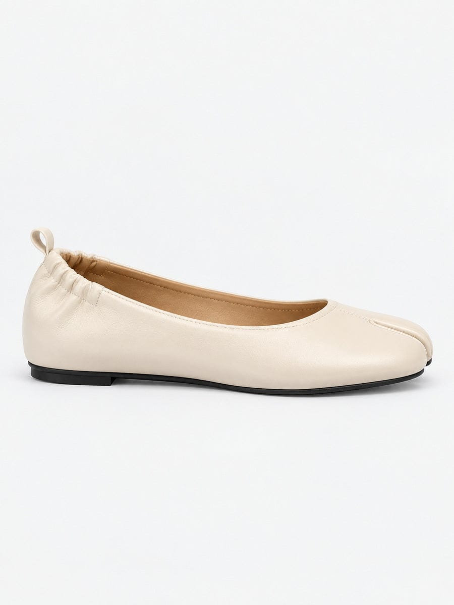 Casa Bellori Lucienne – Ballerine tabi femme – Beige