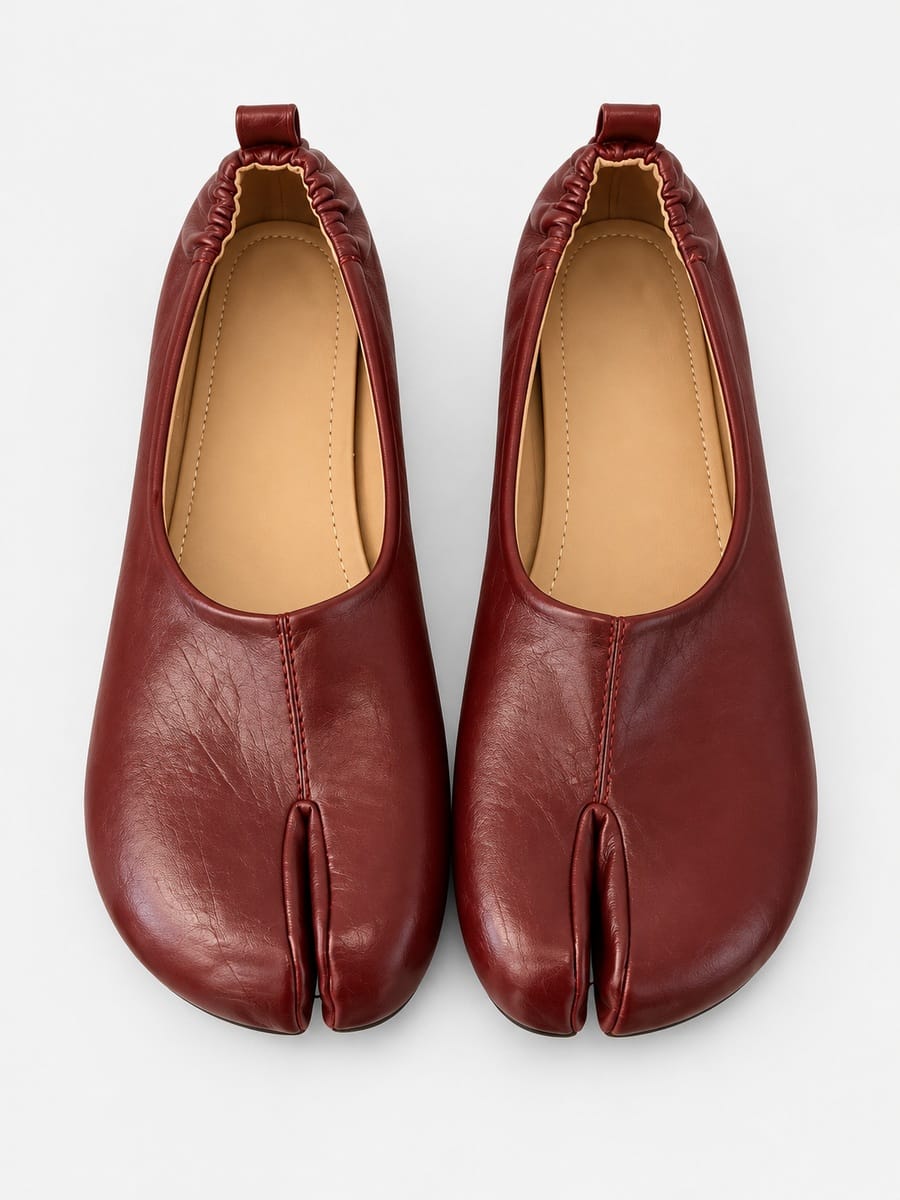 Casa Bellori Lucienne – Ballerine tabi femme – Bordeaux