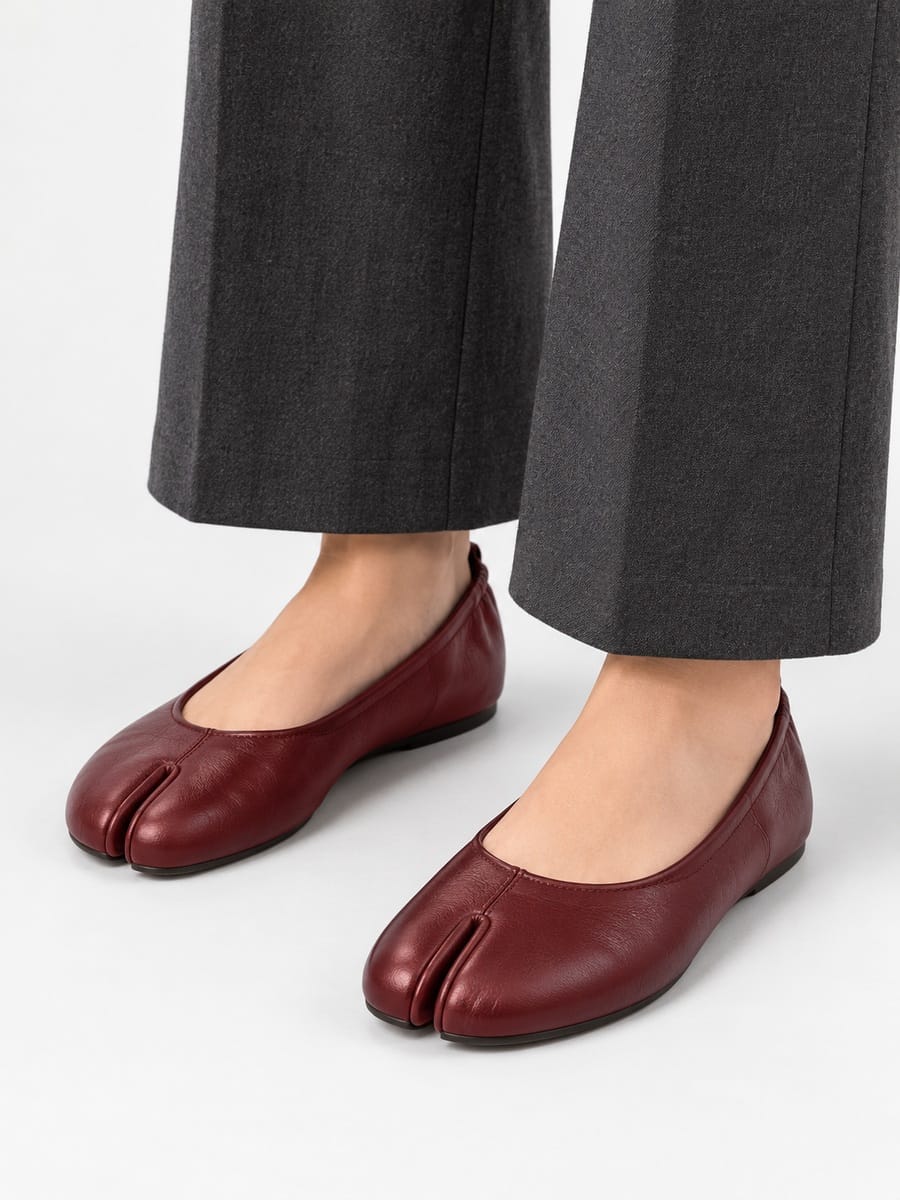 Casa Bellori Lucienne – Ballerine tabi femme – Bordeaux
