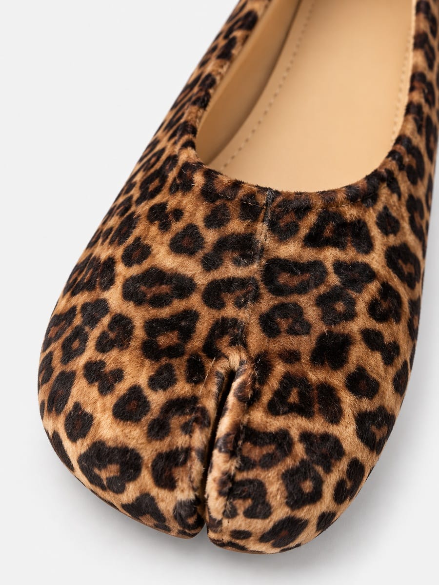 Casa Bellori Lucienne – Ballerine tabi femme – Léopard