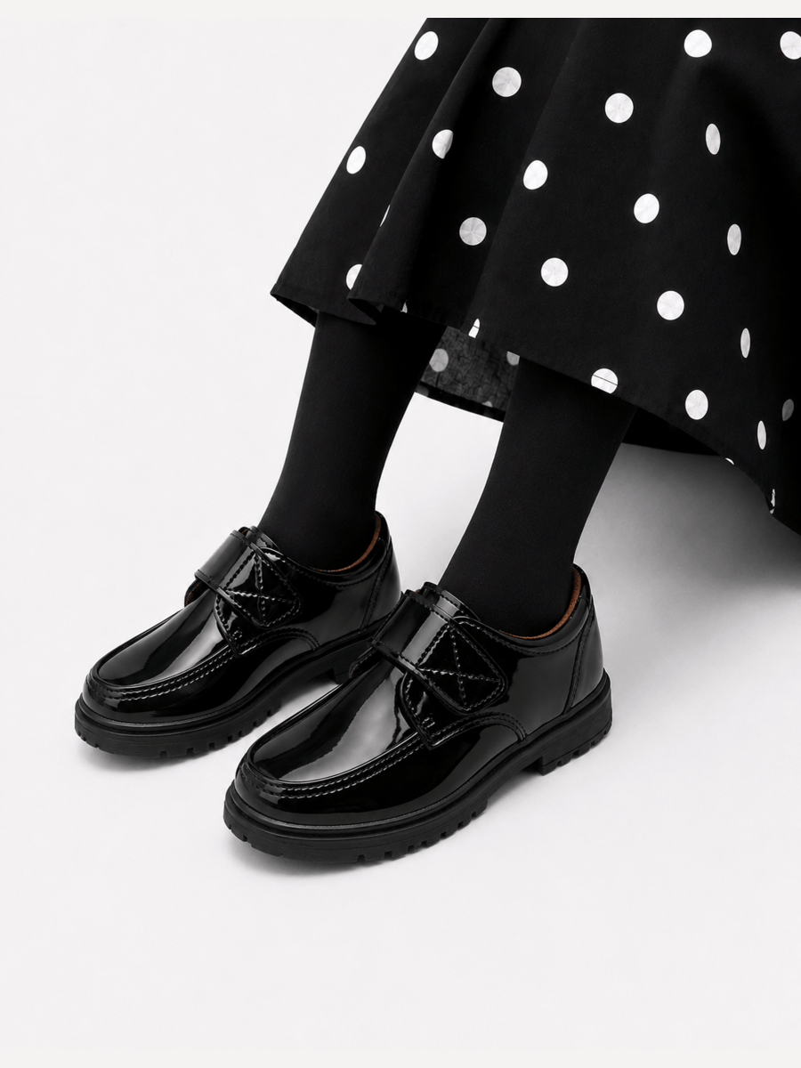 Casa Bellori Manon – Chaussure scolaire enfant à scratch