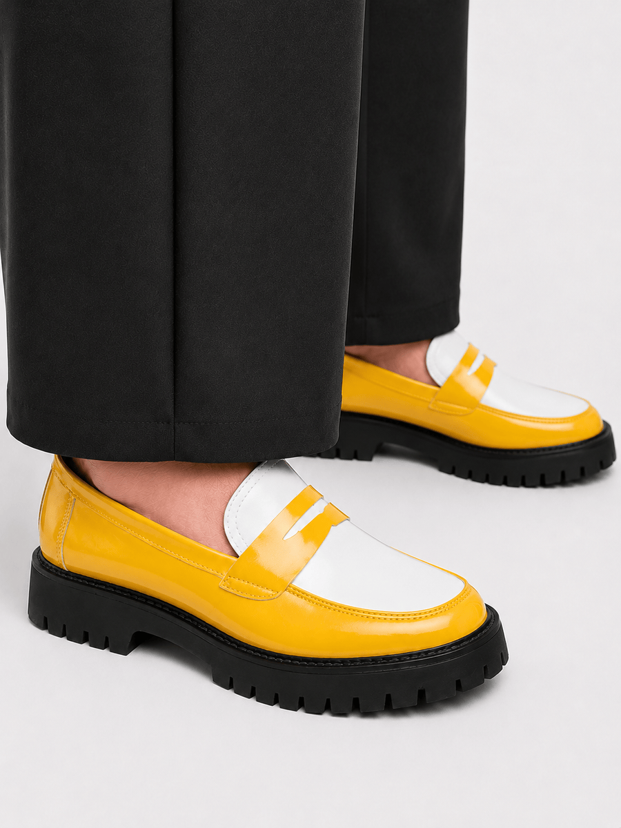Casa Bellori Marceau – Mocassin jaune british homme