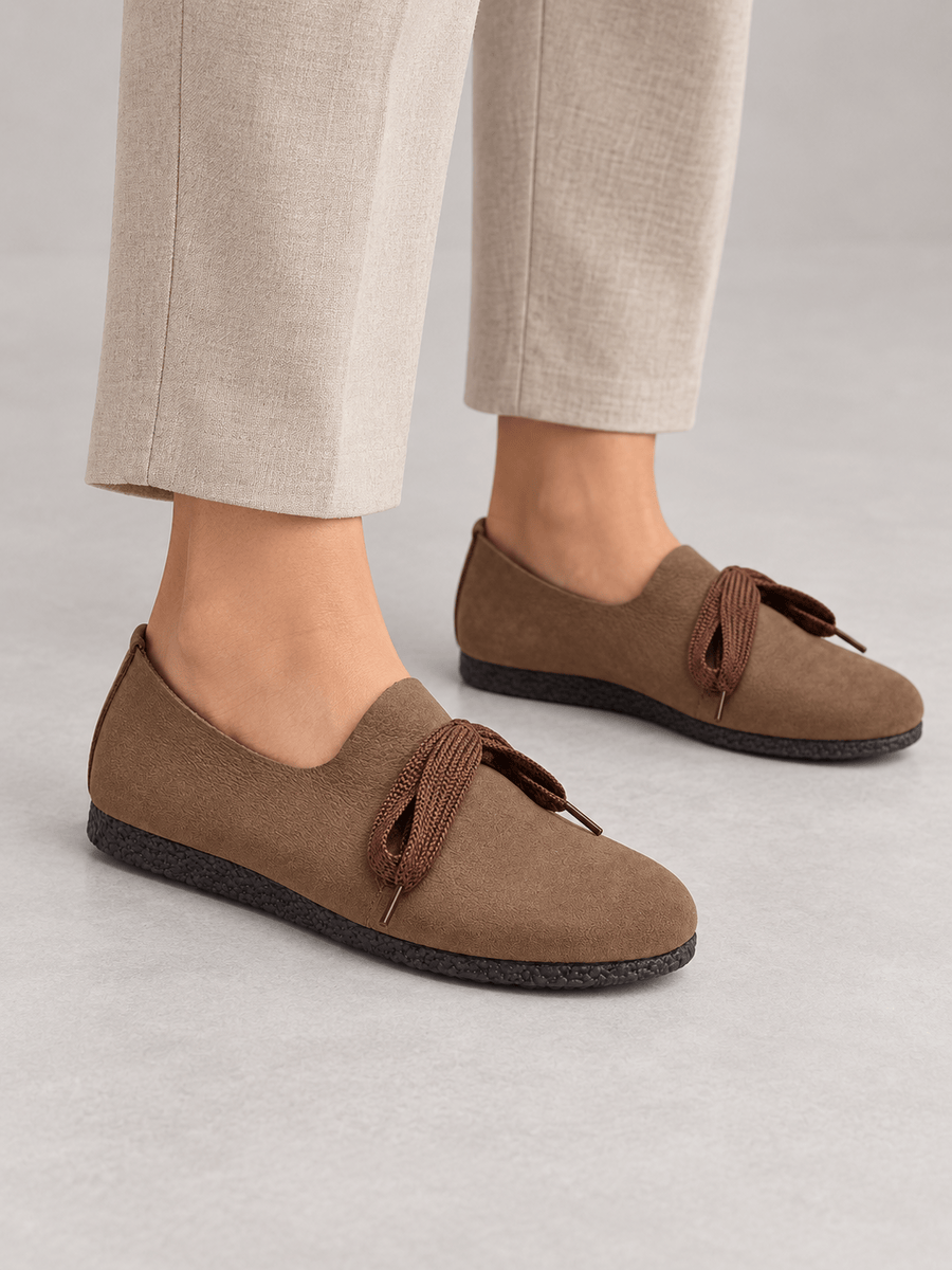 Casa Bellori Marguerite – Mocassin kaki femme