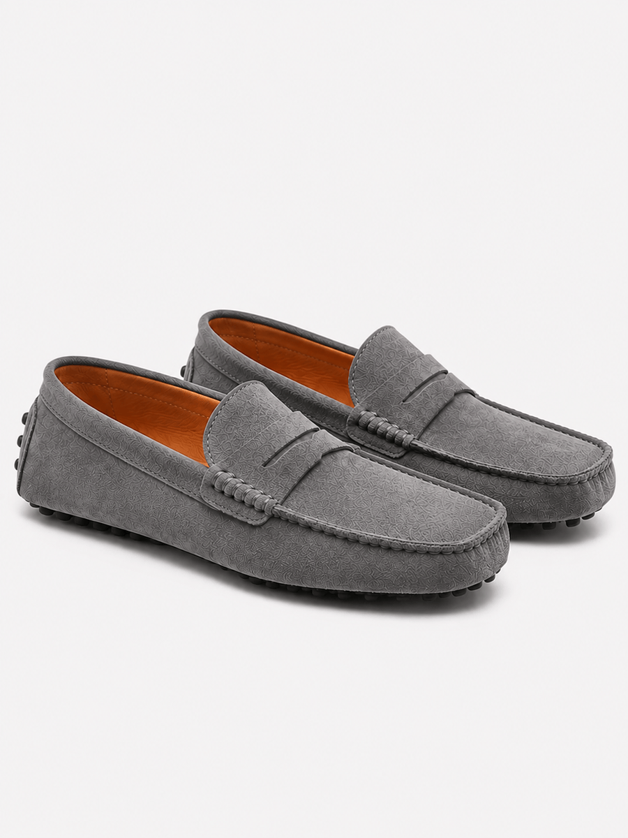 Casa Bellori Nael – Mocassin en daim souple homme