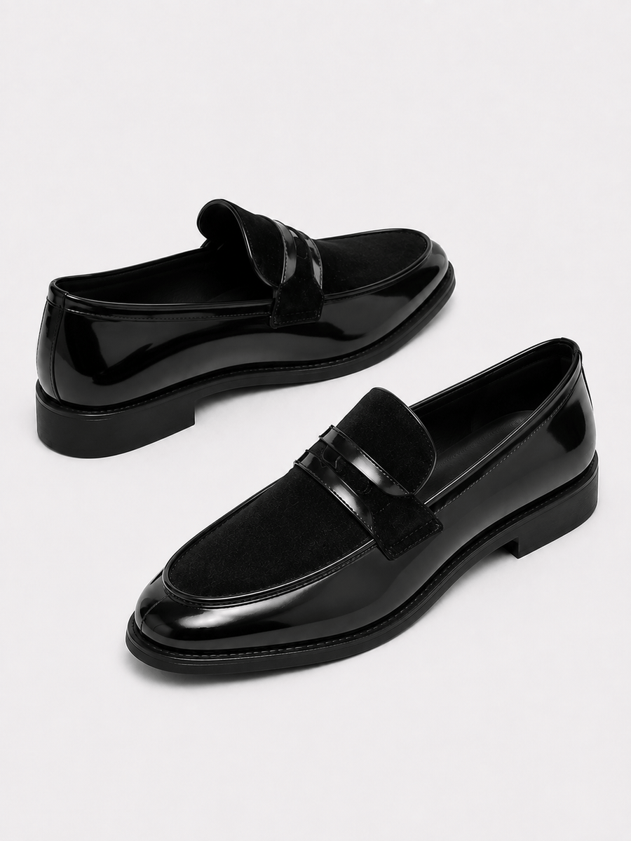 Casa Bellori Octave – Mocassin bicolore noir homme