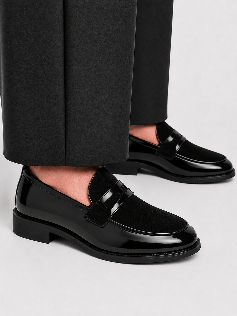 Casa Bellori Octave – Mocassin bicolore noir homme