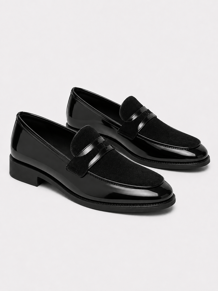 Casa Bellori Octave – Mocassin bicolore noir homme