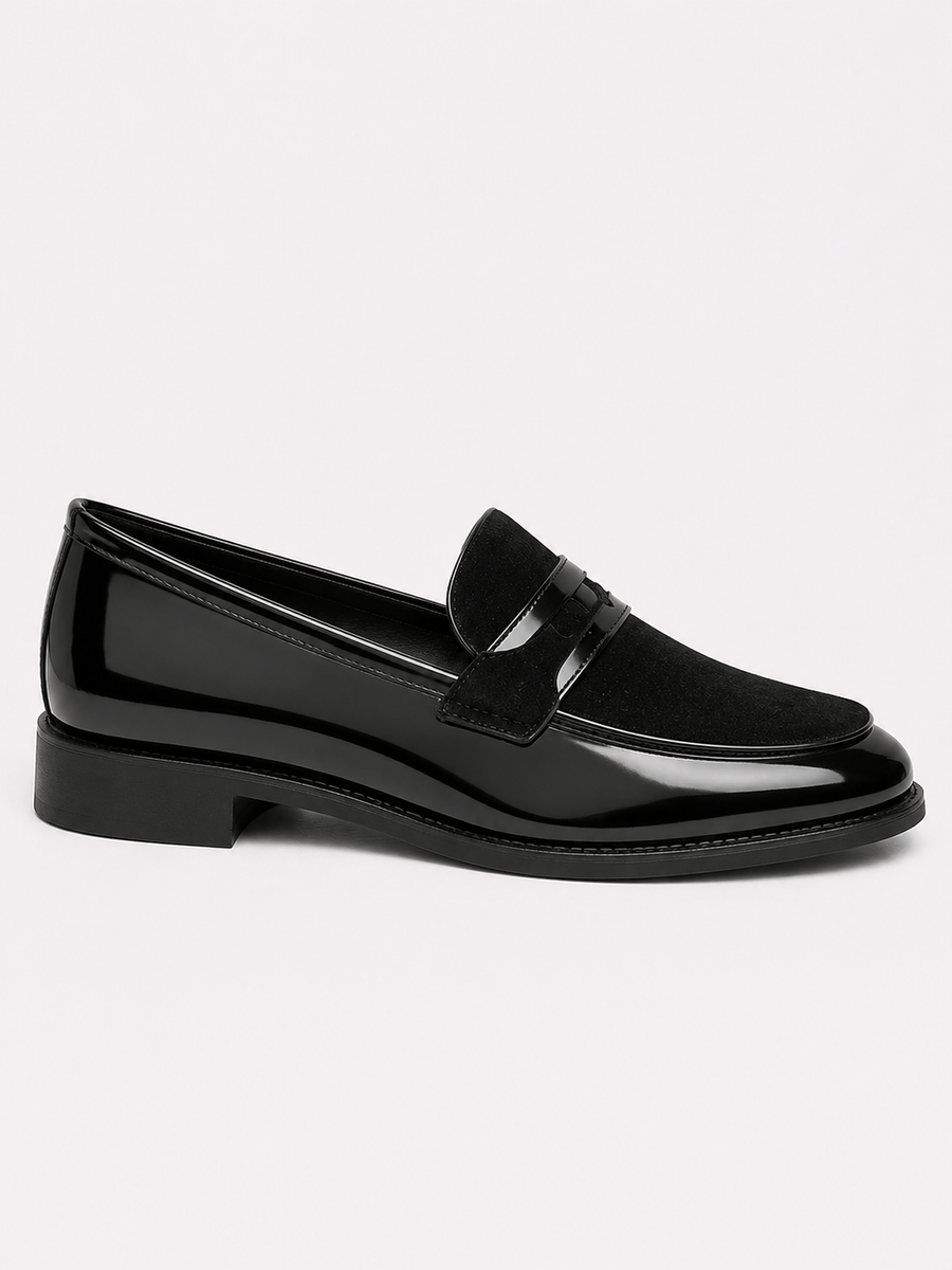 Casa Bellori Octave – Mocassin bicolore noir homme