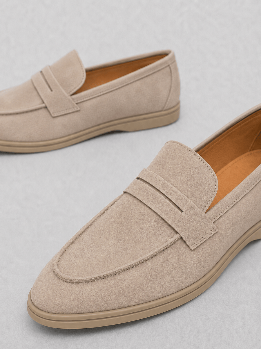 Casa Bellori Paul – Mocassin en daim british homme