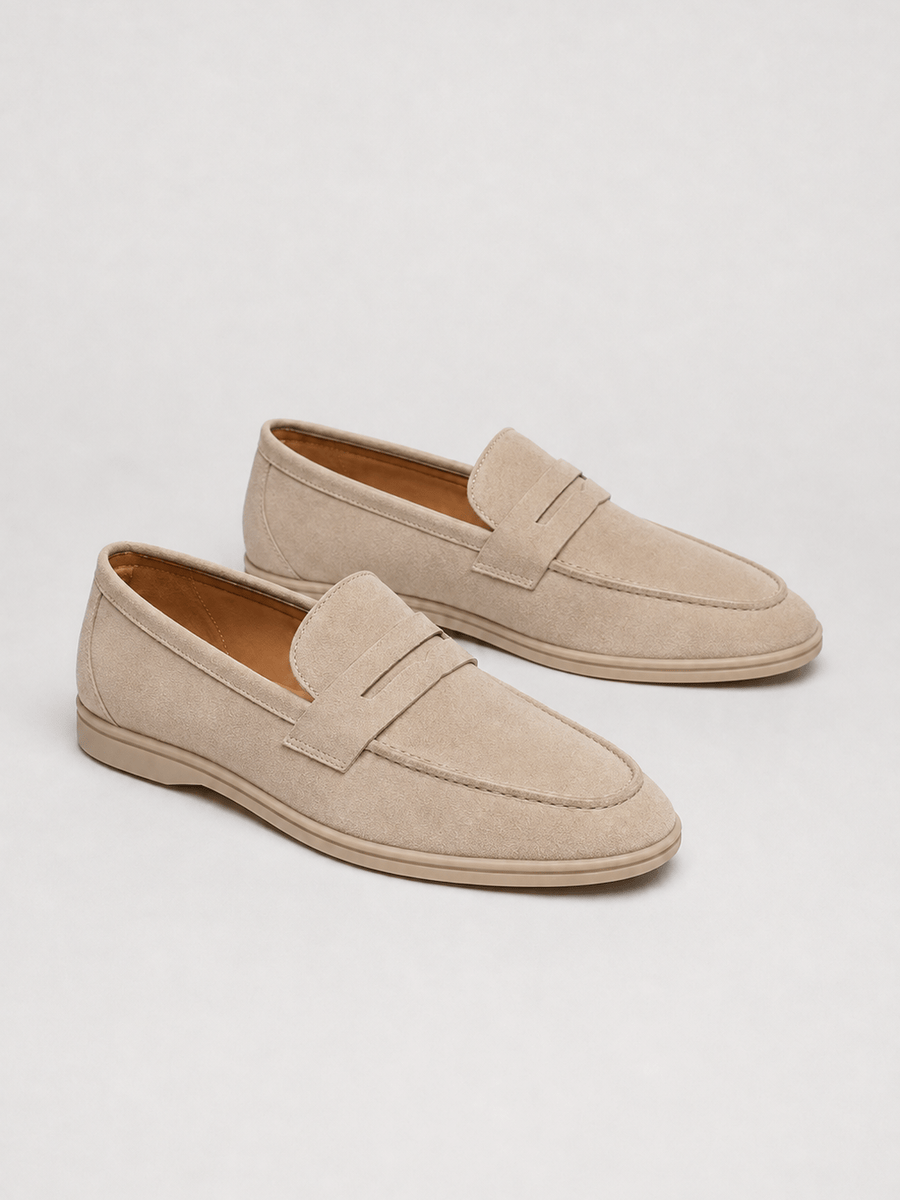 Casa Bellori Paul – Mocassin en daim british homme