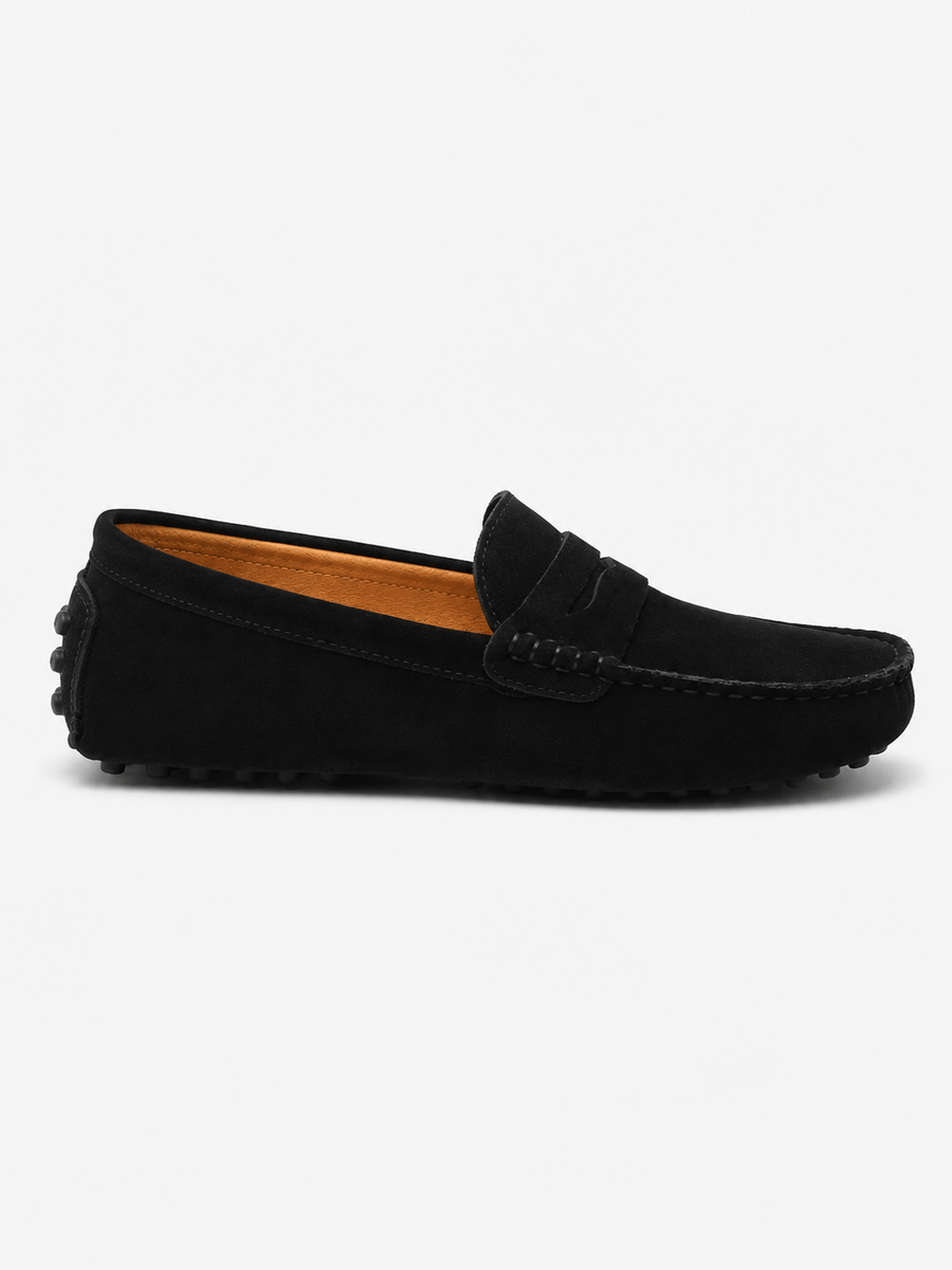 Casa Bellori Samuel – Mocassin en daim souple homme