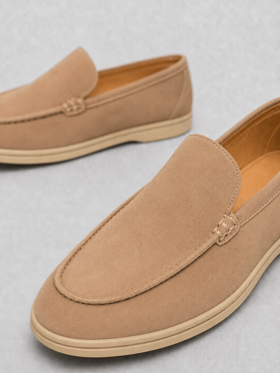 Casa Bellori Simon – Mocassin en daim british homme