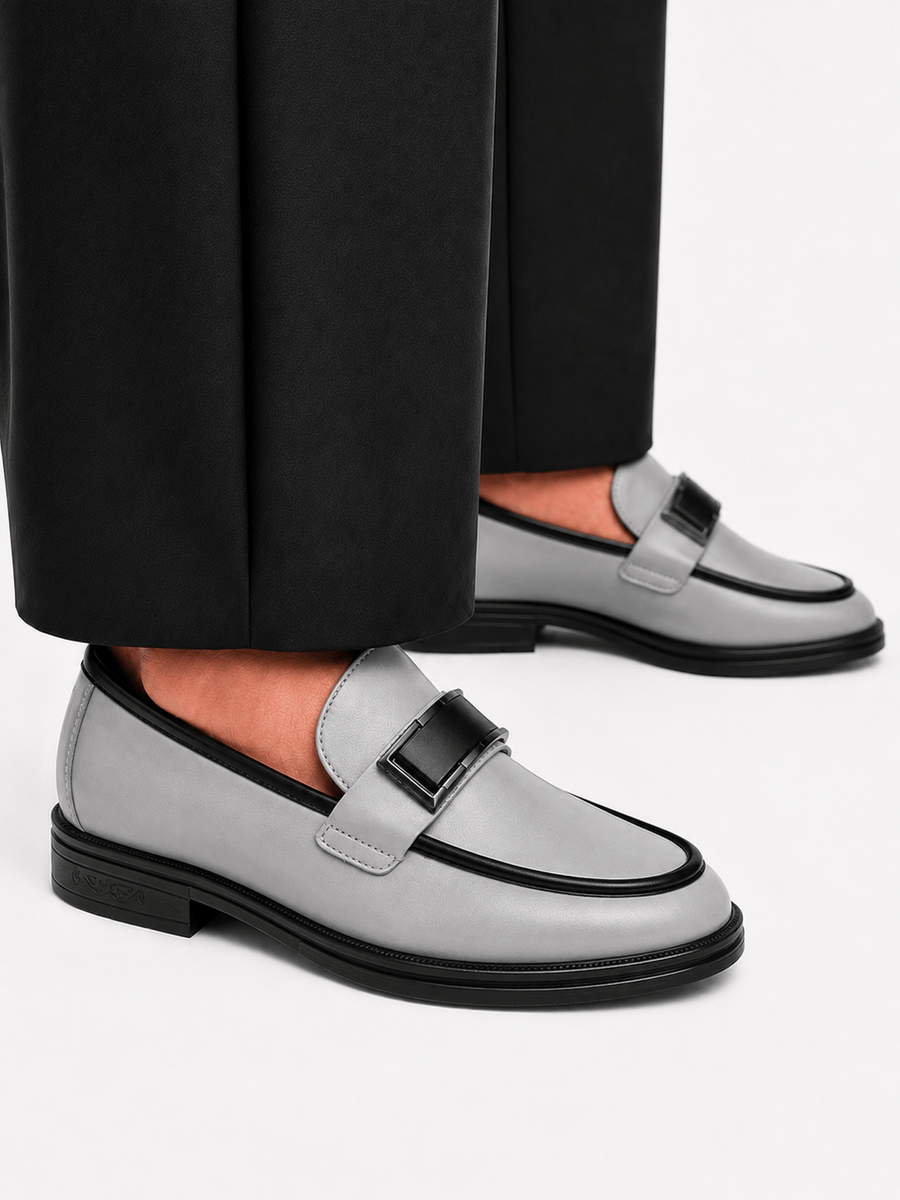 Casa Bellori Sylvain – Chaussure business grise homme