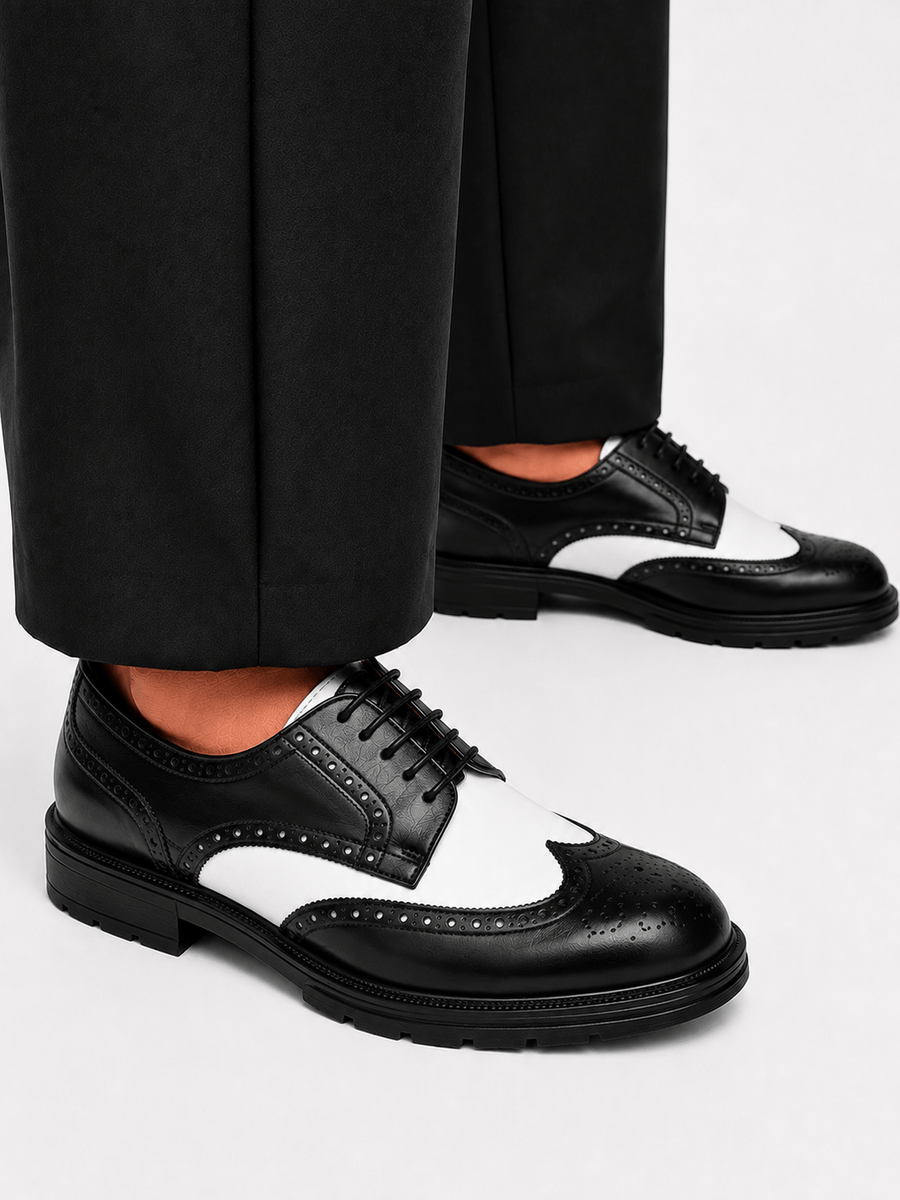 Casa Bellori Urbain – Mocassin noir ajouré homme