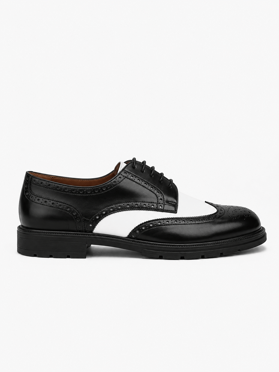Casa Bellori Urbain – Mocassin noir ajouré homme