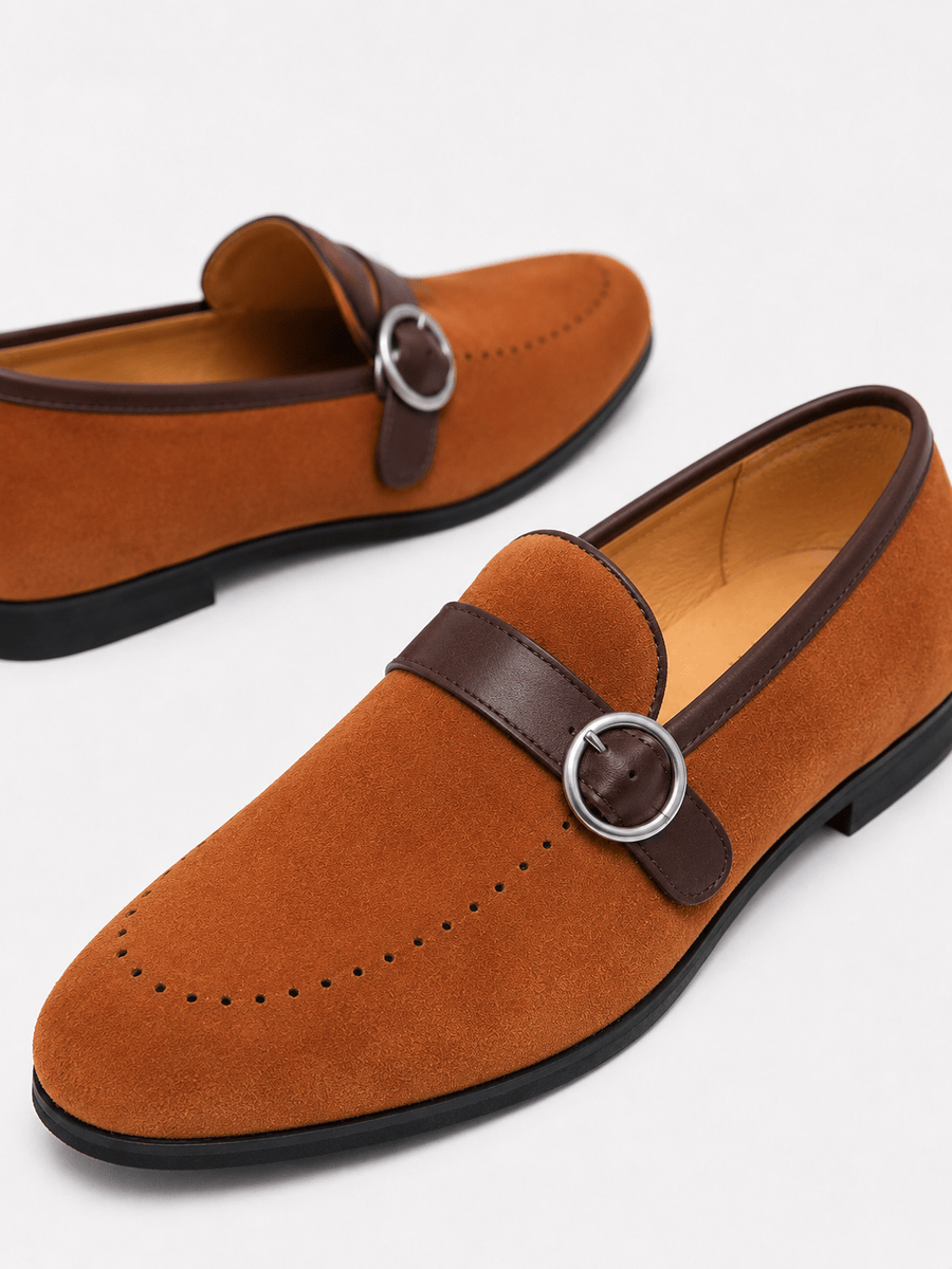 Casa Bellori Victor – Mocassin bateau marron homme