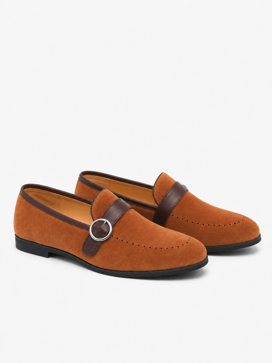 Casa Bellori Victor – Mocassin bateau marron homme