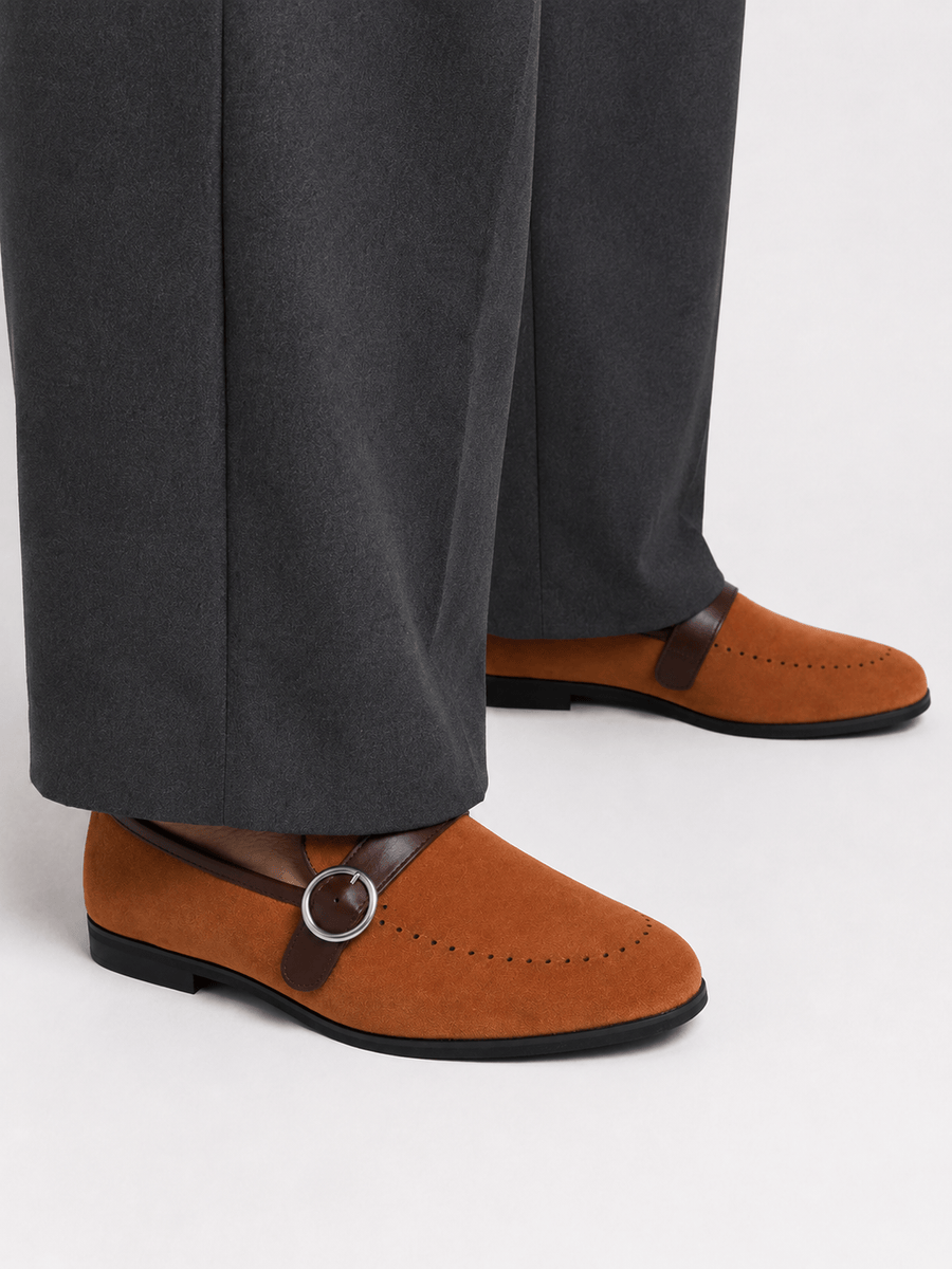 Casa Bellori Victor – Mocassin bateau marron homme