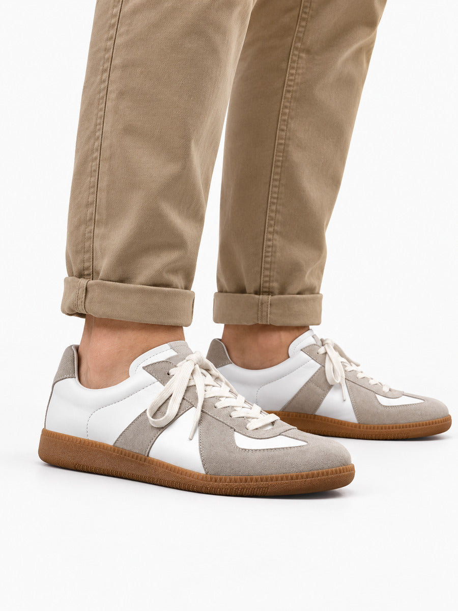 Charlie – Basket vintage German Trainer mixte — portée