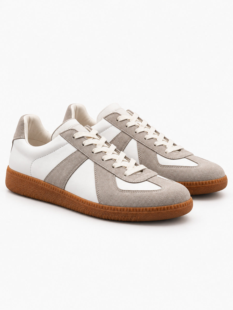 Charlie – Basket vintage German Trainer mixte — paire 3/4
