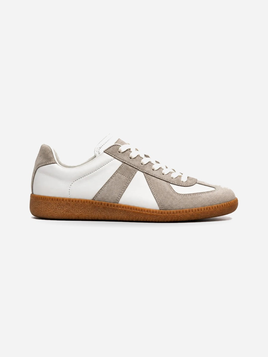 Charlie – Basket vintage German Trainer mixte — profil droit